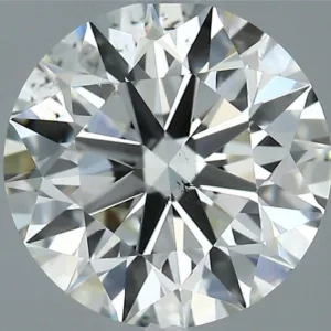 2.04 Carat Round J SI1 Natural Diamond