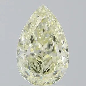 2.1 Carat Pear Violet VVS2 Natural Diamond