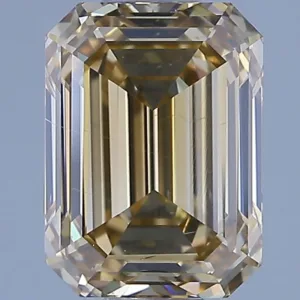 2.17 Carat Emerald Fancy Brown SI1 Natural Diamond