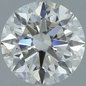 2.19 Carat Round H SI1 Natural Diamond