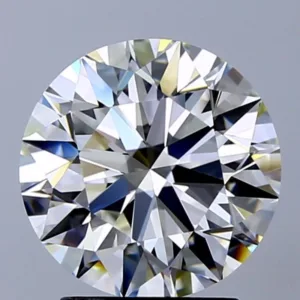 2.43 Carat Round H VVS2 Natural Diamond