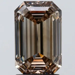 2.51 Carat Emerald Fancy Dark Brown VS1 Natural Diamond