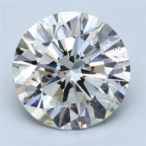 2.92 Carat Round G SI2 Natural Diamond