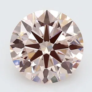 2.96 Carat Round Fancy Intense Pink VVS1 Lab Diamond