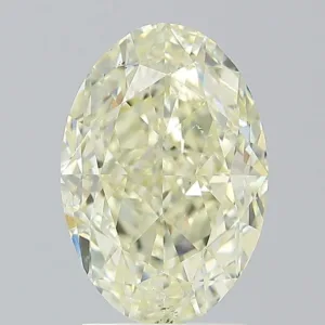 3.01 Carat Oval Violet SI1 Natural Diamond