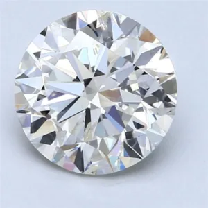 3.01 Carat Round F SI1 Natural Diamond