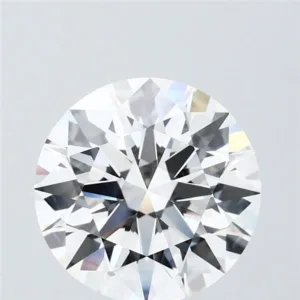 3.04 Carat Round F VVS2 Lab Diamond