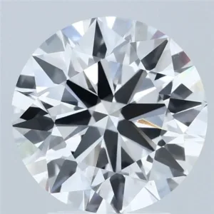 3.06 Carat Round E VVS2 Lab Diamond