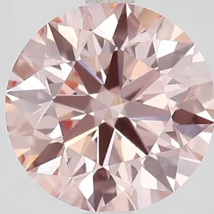 3.07 Carat Round Fancy Intense Pink VVS2 Lab Diamond