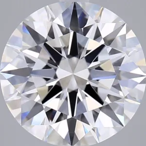 3.08 Carat Round E VVS2 Lab Diamond