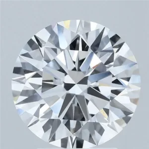 3.09 Carat Round E VVS2 Lab Diamond