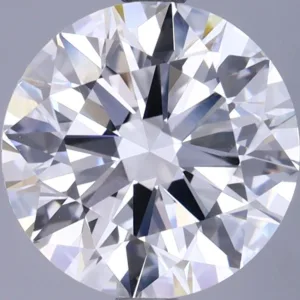 3.66 Carat Round G VVS2 Lab Diamond