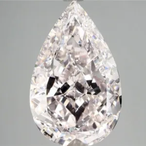 3.69 Carat Pear Light Pink VVS1 Natural Diamond