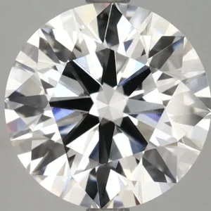 3.69 Carat Round F VVS2 Lab Diamond