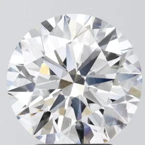 3.71 Carat Round E VVS2 Lab Diamond