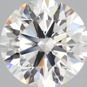 3.71 Carat Round F VVS2 Lab Diamond