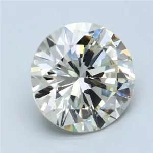 3.81 Carat Round I VS1 Natural Diamond
