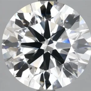 3.89 Carat Round E VVS2 Lab Diamond