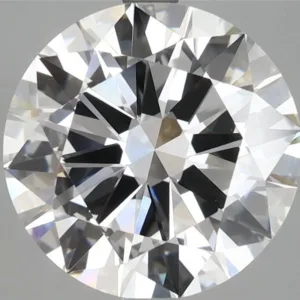 3.96 Carat Round E VVS2 Lab Diamond