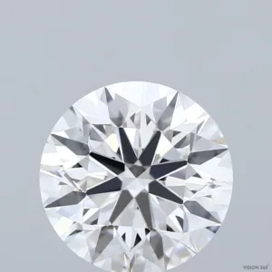 4.01 Carat Round E VVS2 Lab Diamond