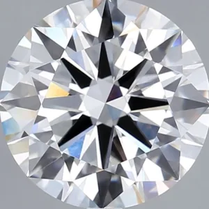 4.01 Carat Round F VVS2 Lab Diamond