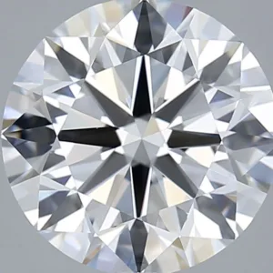 4.01 Carat Round F VVS2 Lab Diamond