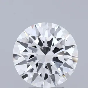 4.02 Carat Round F VVS2 Lab Diamond
