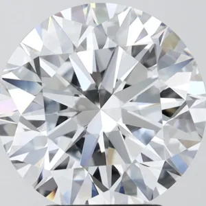 4.02 Carat Round F VVS2 Lab Diamond