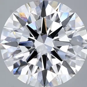 4.03 Carat Round E VVS2 Lab Diamond