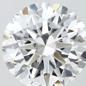 4.03 Carat Round F VVS2 Lab Diamond