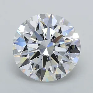 4.04 Carat Round E VVS2 Lab Diamond