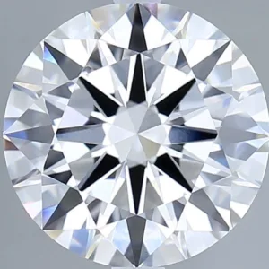 4.04 Carat Round E VVS2 Lab Diamond