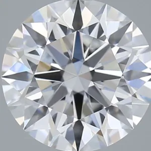 4.04 Carat Round F VVS2 Lab Diamond