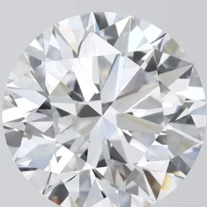 4.04 Carat Round F VVS2 Lab Diamond