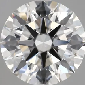 4.04 Carat Round F VVS2 Lab Diamond