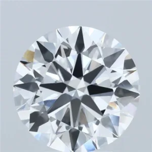 4.06 Carat Round E VVS2 Lab Diamond