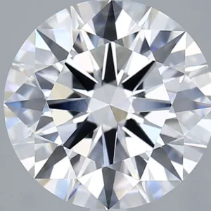 4.06 Carat Round F VVS2 Lab Diamond