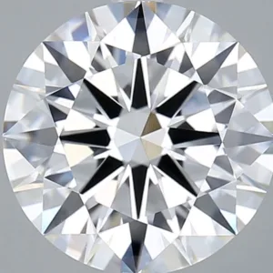 4.06 Carat Round F VVS2 Lab Diamond