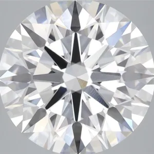 4.07 Carat Round D VVS2 Lab Diamond