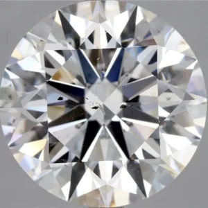 4.21 Carat Round E SI2 Natural Diamond