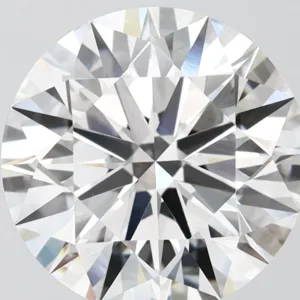 4.53 Carat Round F VVS2 Lab Diamond