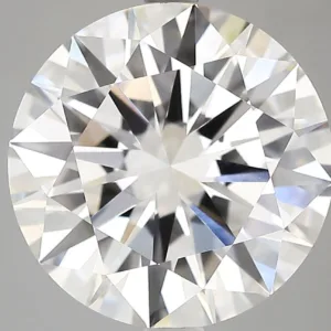 5 Carat Round F VVS2 Lab Diamond