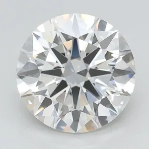 5 Carat Round F VVS2 Lab Diamond