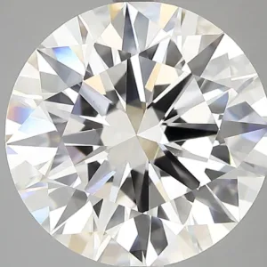 5.01 Carat Round F VVS2 Lab Diamond