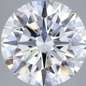 5.01 Carat Round F VVS2 Lab Diamond