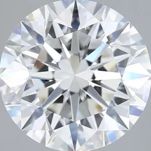 5.01 Carat Round F VVS2 Lab Diamond