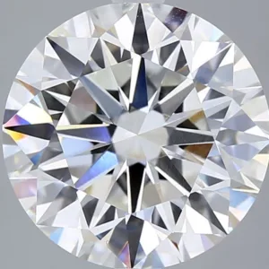 5.01 Carat Round F VVS2 Lab Diamond