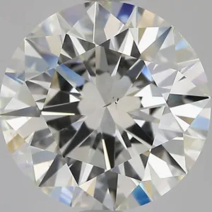 5.01 Carat Round J SI1 Natural Diamond