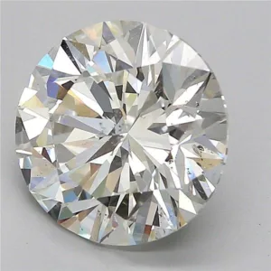 5.01 Carat Round J SI2 Natural Diamond