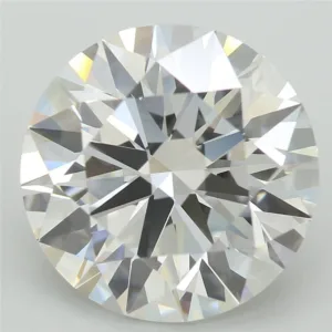 5.02 Carat Round F VVS1 Lab Diamond